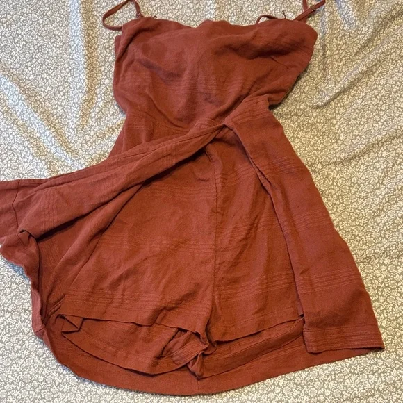 Free People Go Get Em Skort Romper Dress - Picture 7 of 7